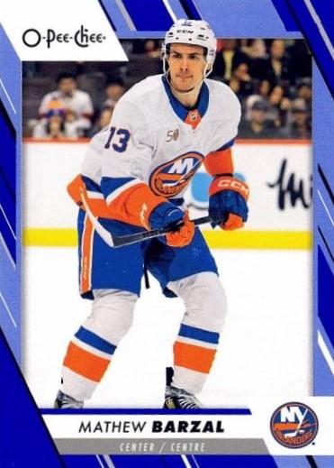 Mathew Barzal #176 New York Islanders | 2023-24 O-Pee-Chee Blue Border