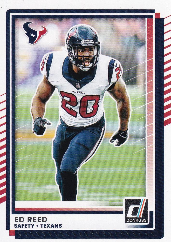 Ed Reed #176 Houston Texans | 2025 Donruss | NFL Football