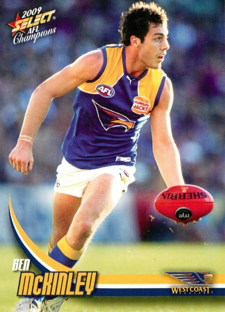 Ben McKinley #177 West Coast Eagles | 2009 Select AFL Champions