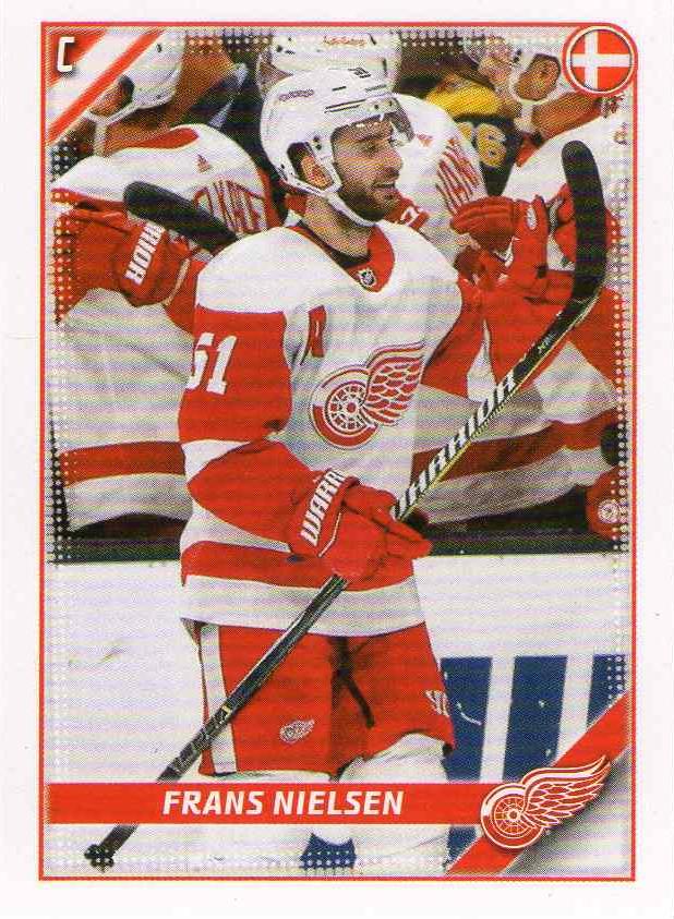 Frans Nielsen #177 Detroit Red Wings | 2019-20 Topps NHL Sticker Collection