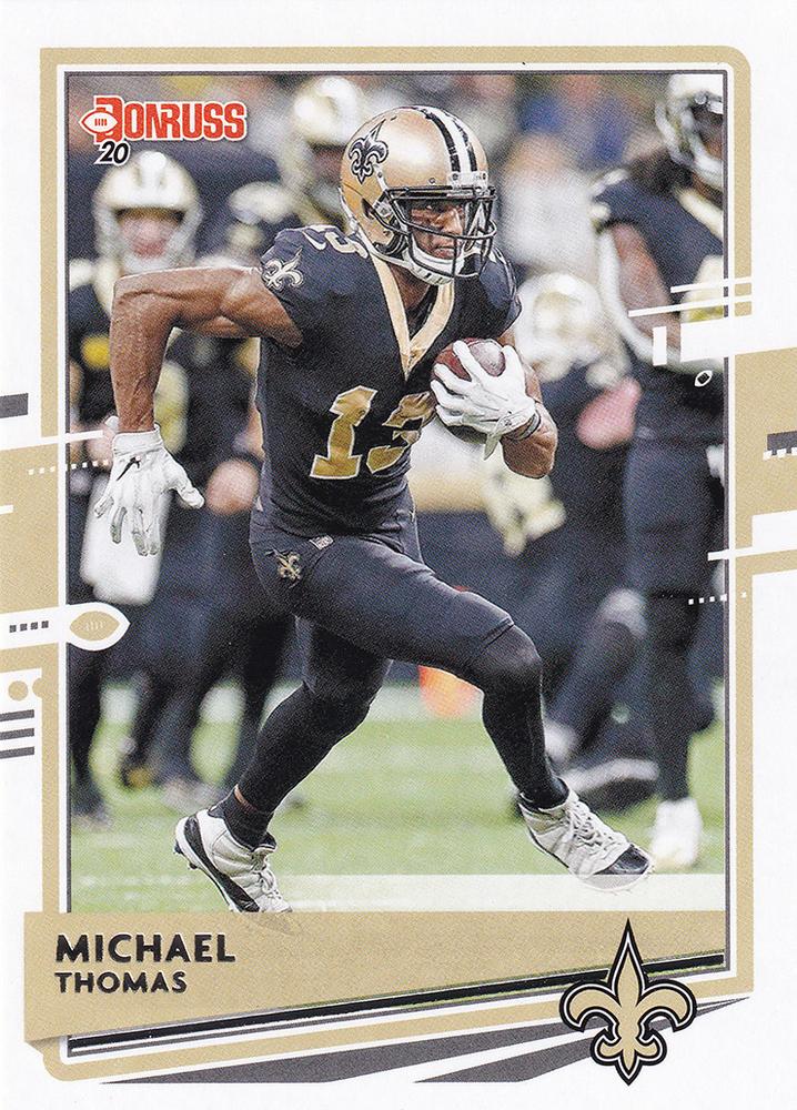 Michael Thomas #177 New Orleans Saints | 2020 Panini Donruss | NFL Football