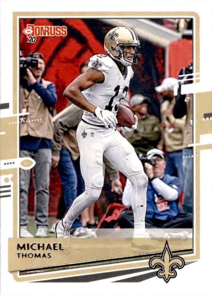 Michael Thomas #177 New Orleans Saints (White jersey) | 2020 Panini Donruss | NFL Football