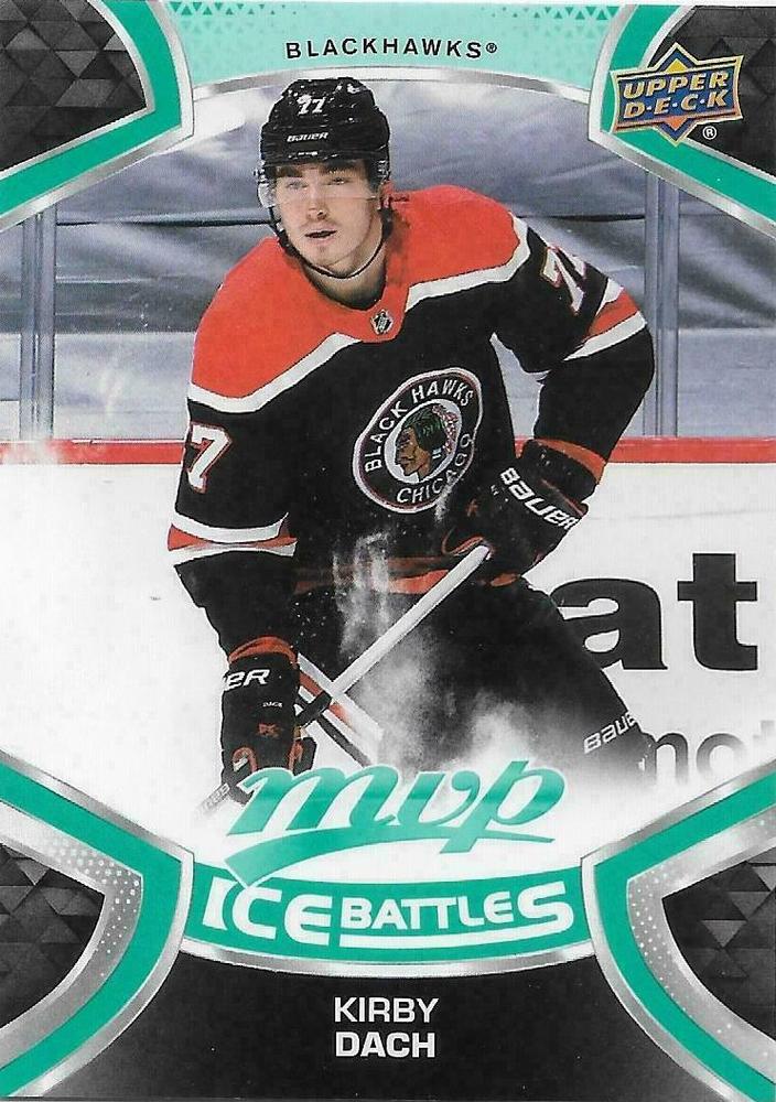 Kirby Dach #177 Chicago Blackhawks | 2021-22 Upper Deck MVP Ice Battles