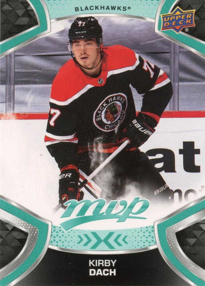 Kirby Dach #177 Chicago Blackhawks | 2021-22 Upper Deck MVP