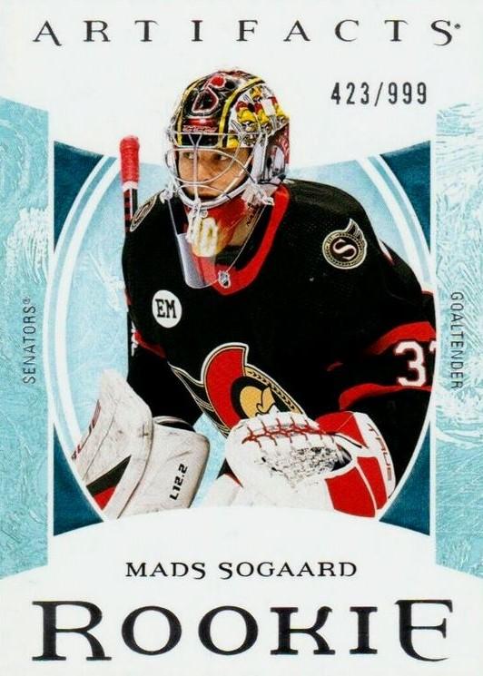 Mads Sogaard #177 Ottawa Senators | 2022-23 Upper Deck Artifacts