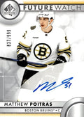 Matthew Poitras #177 Boston Bruins | 2023-24 SP Authentic