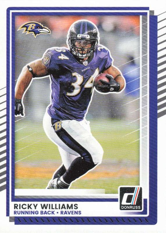 Ricky Williams #177 Baltimore Ravens | 2025 Donruss | NFL Football