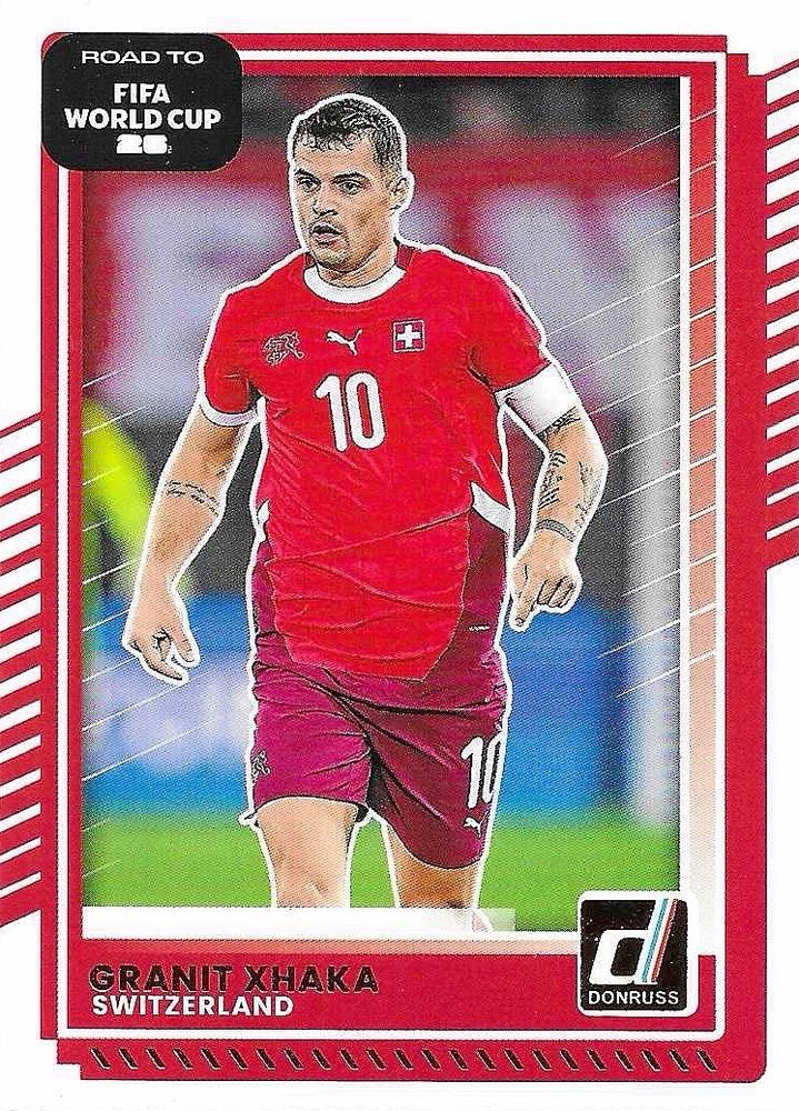 Granit Xhaka #177 Switzerland | 2025-26 Donruss Road to FIFA World Cup