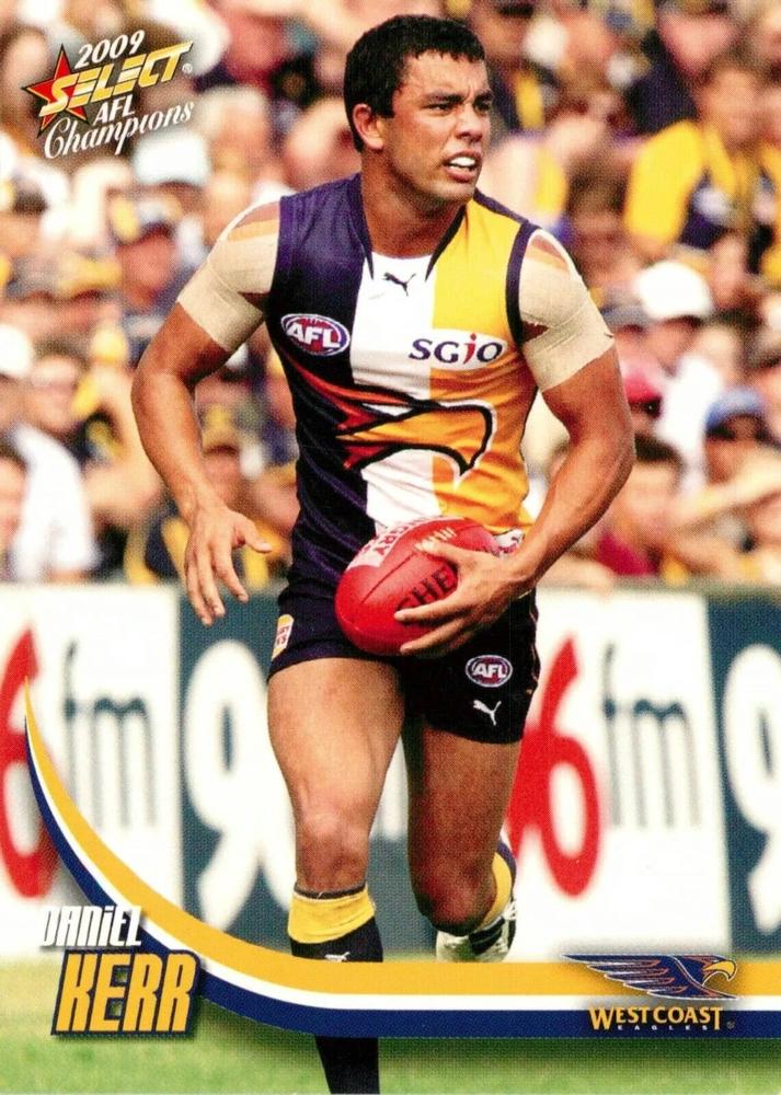 Daniel Kerr #178 West Coast Eagles | 2009 Select AFL Champions