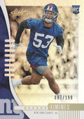 Oshane Ximines #178 New York Giants | 2019 Panini Absolute |  | NFL Football