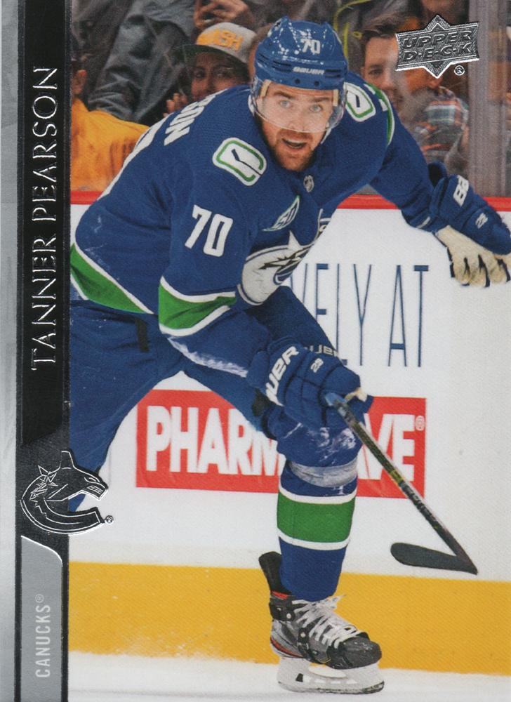 Tanner Pearson #178 Vancouver Canucks | 2020-21 Upper Deck