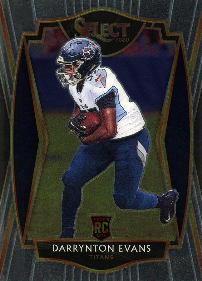 Darrynton Evans #178 Tennessee Titans | 2020 Panini Select |  | NFL Football
