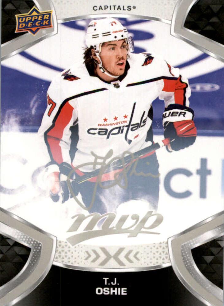 T.J. Oshie #178 Washington Capitals | 2021-22 Upper Deck MVP Silver Script