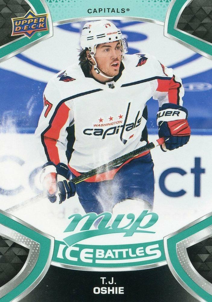 T.J. Oshie #178 Washington Capitals | 2021-22 Upper Deck MVP Ice Battles