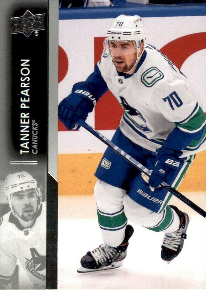 Tanner Pearson #178 Vancouver Canucks | 2021-22 Upper Deck