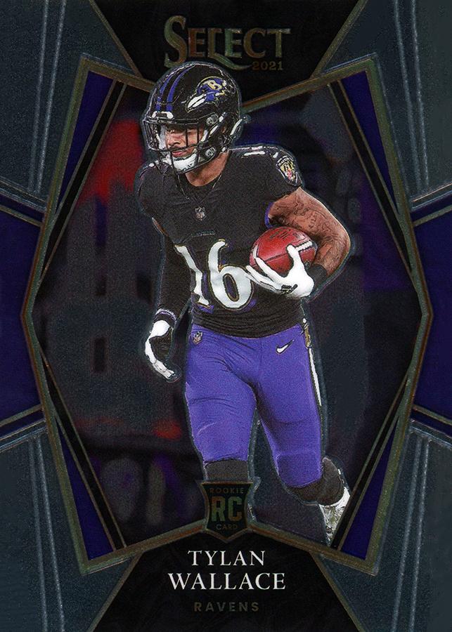 Tylan Wallace #178 Baltimore Ravens | 2021 Panini Select |  | NFL Football