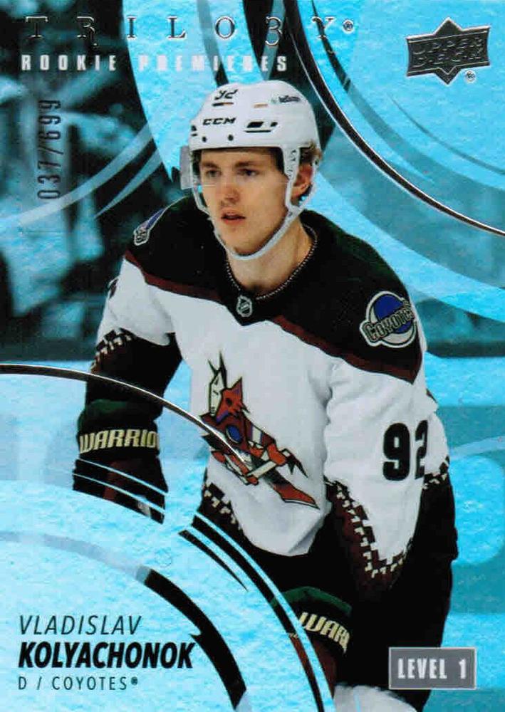 Vladislav Kolyachonok #178 Arizona Coyotes | 2022-23 Upper Deck Trilogy