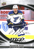 Brandon Saad #178 St. Louis Blues | 2023-24 Upper Deck MVP Silver Script