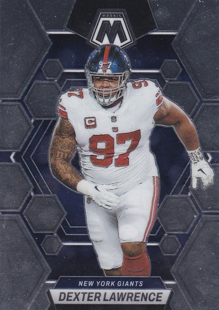 Dexter Lawrence #178 New York Giants | 2023 Panini Mosaic | NFL Football