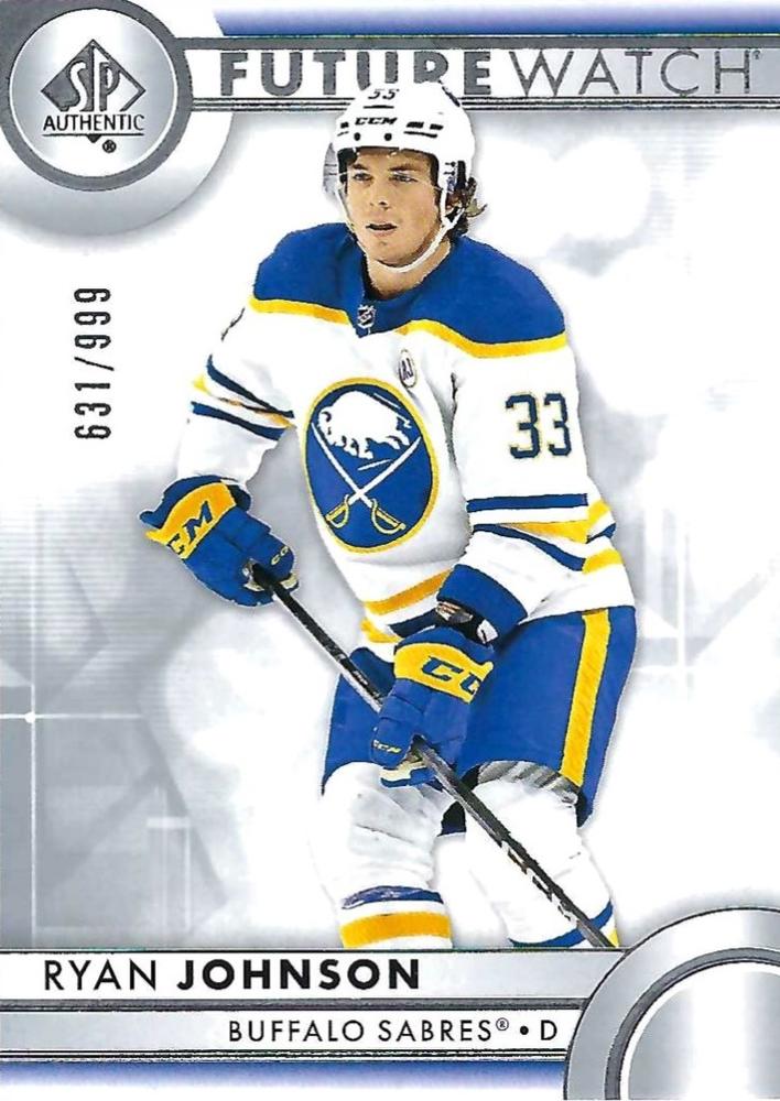 Ryan Johnson #178 Buffalo Sabres | 2023-24 SP Authentic