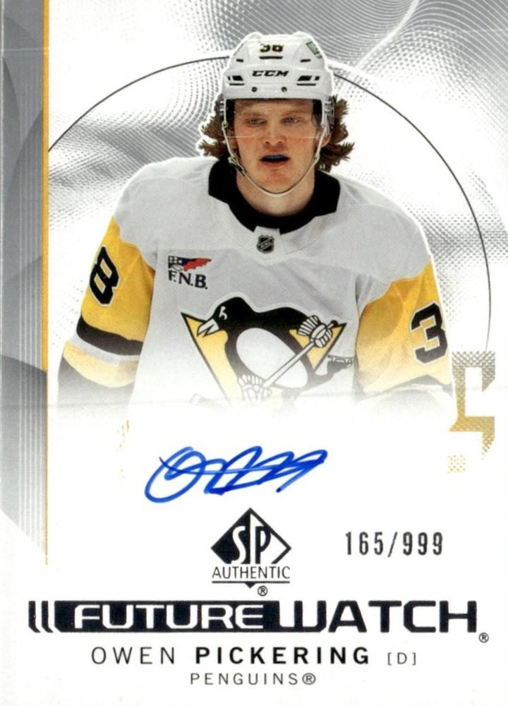 Owen Pickering #178 Pittsburgh Penguins | 2024-25 SP Authentic