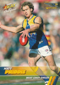 Matt Priddis #179 West Coast Eagles | 2008 Select AFL Champions