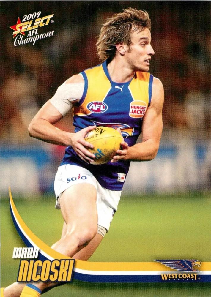 Mark Nicoski #179 West Coast Eagles | 2009 Select AFL Champions