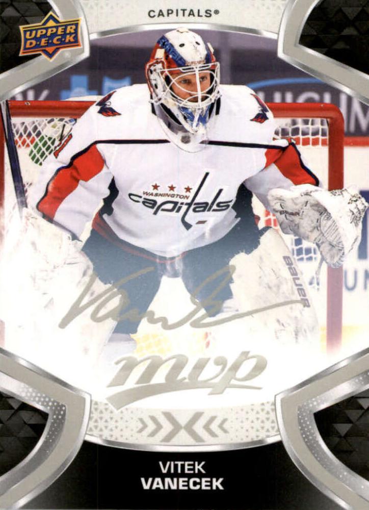Vitek Vanecek #179 Washington Capitals | 2021-22 Upper Deck MVP Silver Script