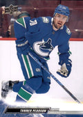 Tanner Pearson #179 Vancouver Canucks | 2022-23 Upper Deck