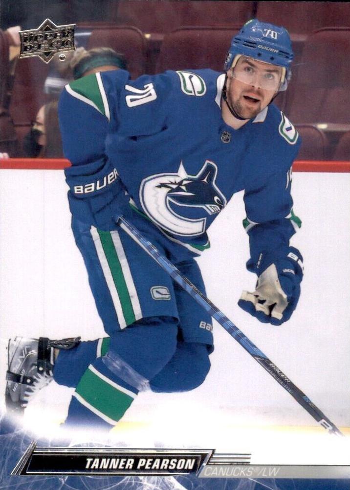 Tanner Pearson #179 Vancouver Canucks | 2022-23 Upper Deck