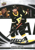 David Krejci #179 Boston Bruins | 2023-24 Upper Deck MVP Silver Script