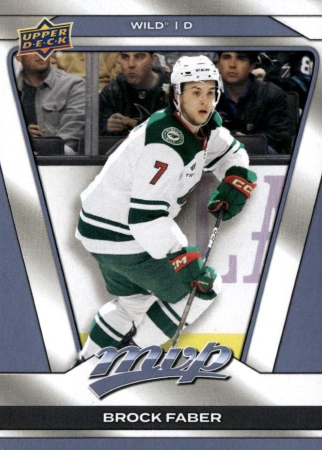 Brock Faber #179 Minnesota Wild | 2025-26 Upper Deck MVP