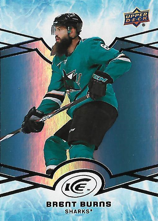 Brent Burns #17 San Jose Sharks | 2018-19 Upper Deck Ice