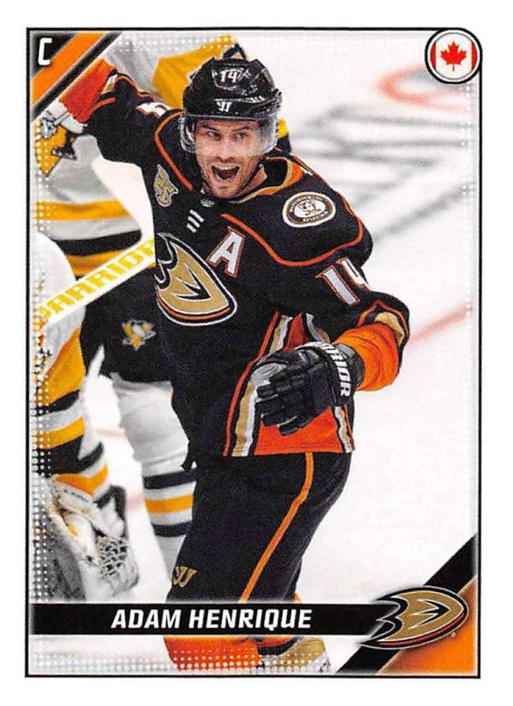 Adam Henrique #17 Anaheim Ducks | 2019-20 Topps NHL Sticker Collection