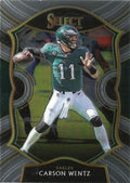 Carson Wentz #17 Philadelphia Eagles | 2020 Panini Select |  | NFL Football