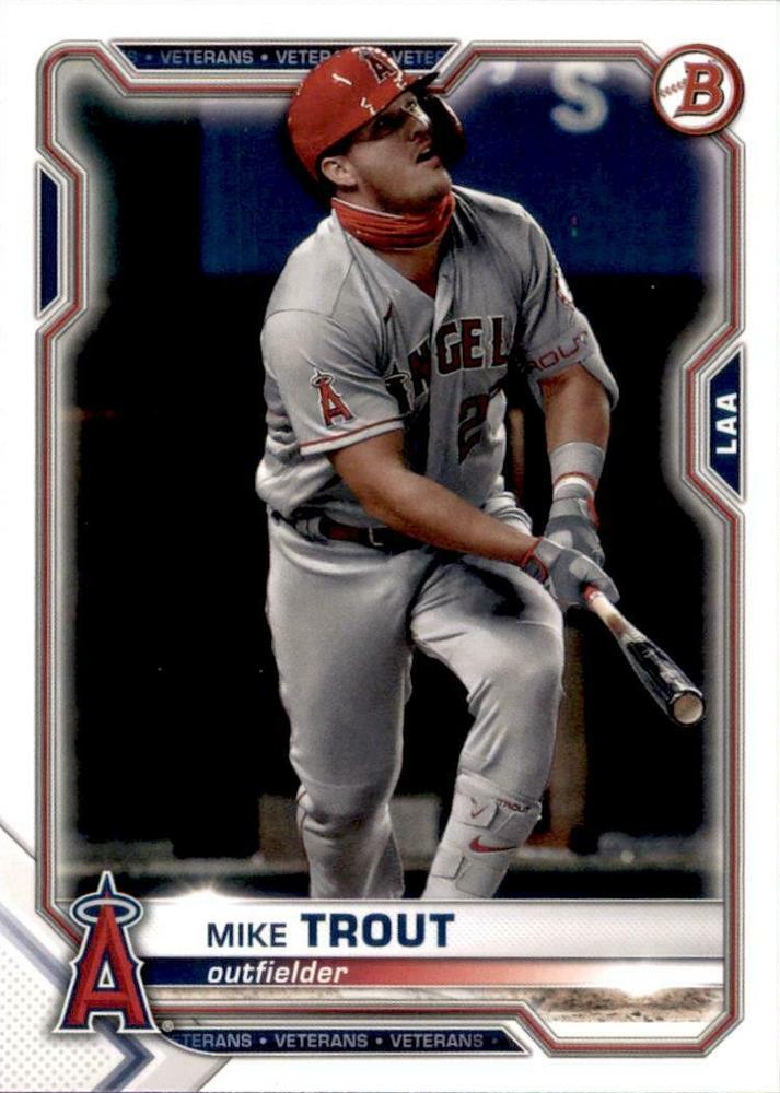 Mike Trout #17 Los Angeles Angels | 2021 Bowman