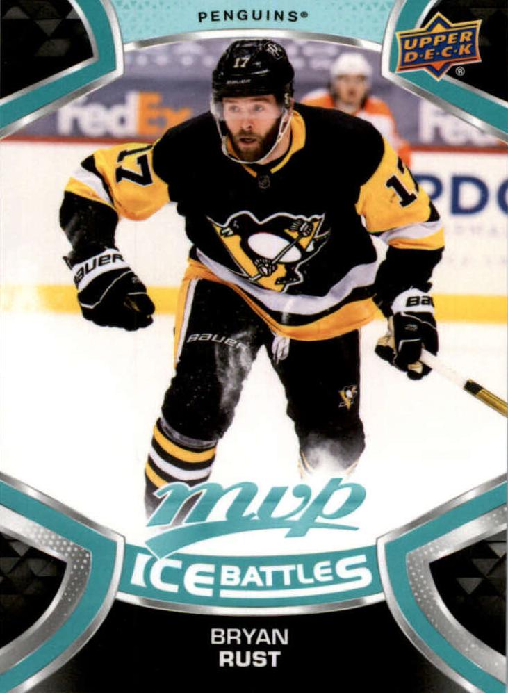 Bryan Rust #17 Pittsburgh Penguins | 2021-22 Upper Deck MVP Ice Battles