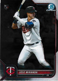 Jose Miranda #17 Minnesota Twins | 2022 Bowman Chrome