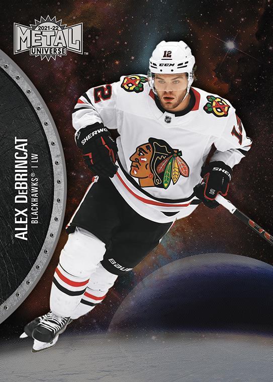 Alex DeBrincat #17 Chicago Blackhawks | 2021-22 SkyBox Metal Universe