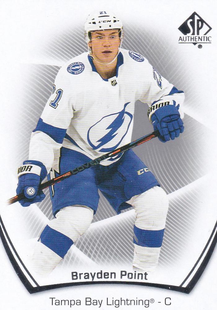 Brayden Point #17 Tampa Bay Lightning | 2021-22 SP Authentic