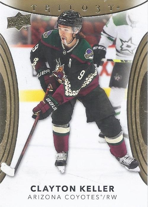 Clayton Keller #17 Arizona Coyotes | 2022-23 Upper Deck Trilogy