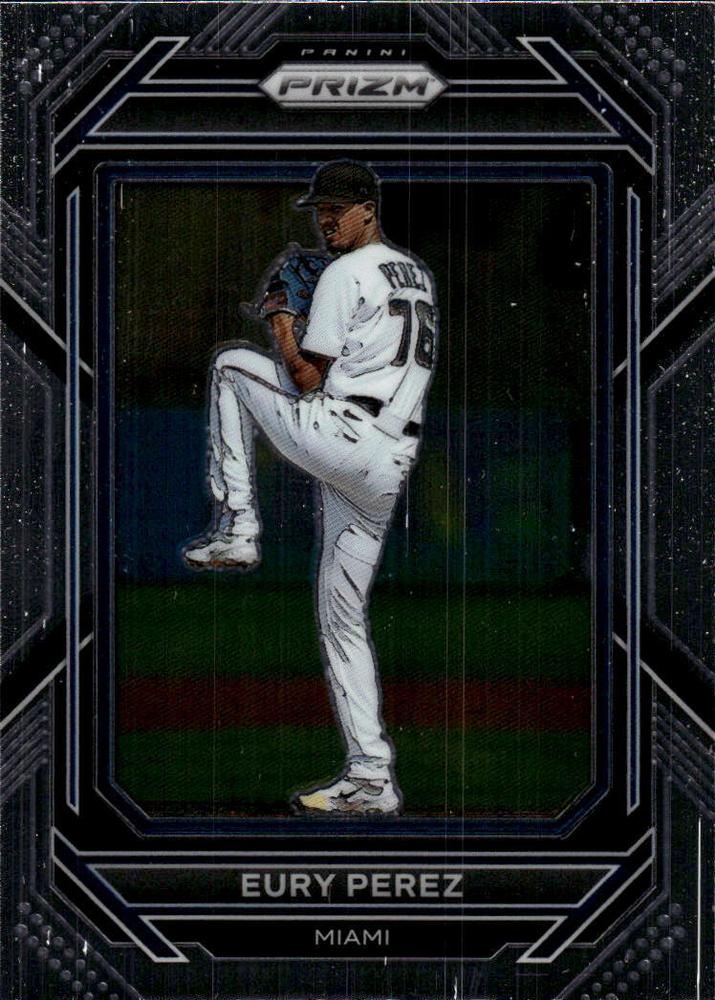 Eury Perez #17 Miami Marlins | 2023 Panini Prizm