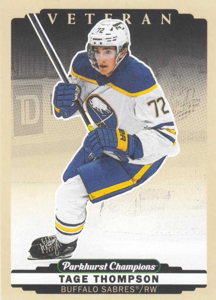 Tage Thompson #17 Buffalo Sabres | 2022-23 Parkhurst Champions