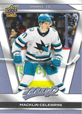 Macklin Celebrini #17 San Jose Sharks | 2025-26 Upper Deck MVP