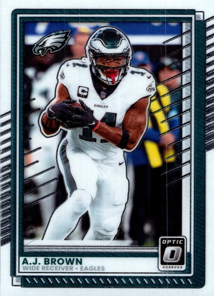 A.J. Brown #17 Philadelphia Eagles | 2025 Donruss Optic | NFL Football