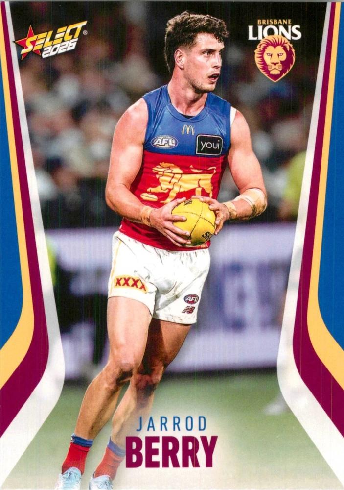 Jarrod Berry #17 Brisbane Lions | 2026 Select AFL Footy Stars