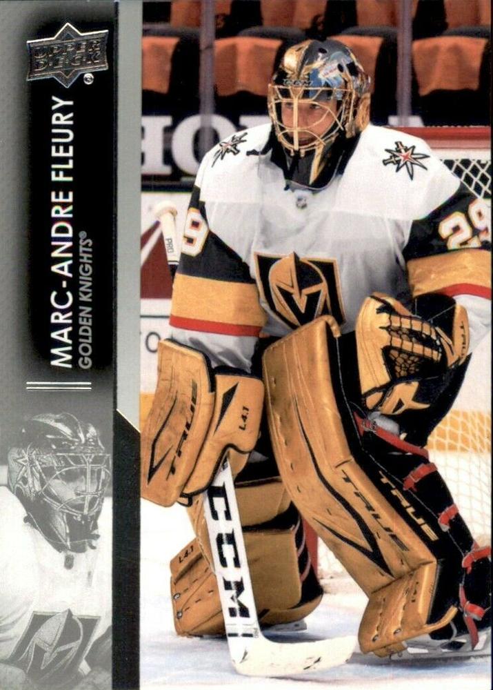 Marc-Andre Fleury #180 Vegas Golden Knights | 2021-22 Upper Deck