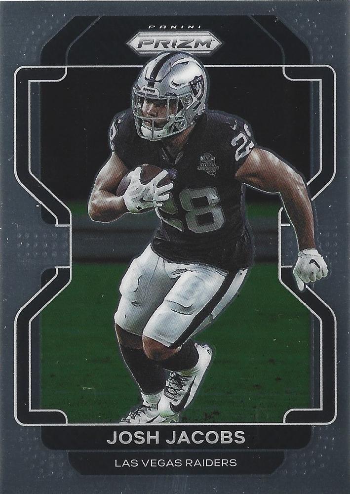 Josh Jacobs #180 Las Vegas Raiders | 2021 Panini Prizm | NFL Football