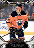 Jesse Puljujarvi #180 Edmonton Oilers | 2022-23 Upper Deck MVP Silver Script