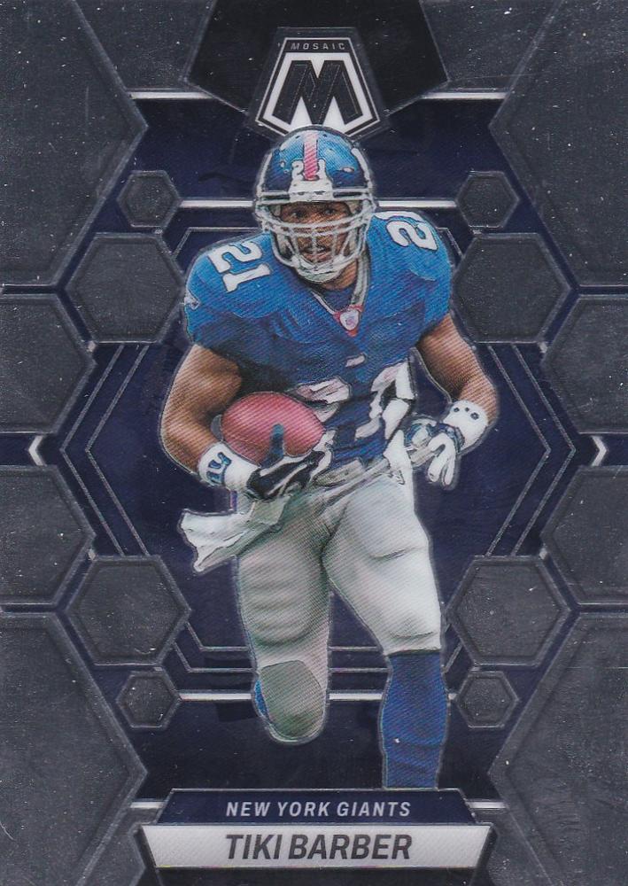 Tiki Barber #180 New York Giants | 2023 Panini Mosaic | NFL Football